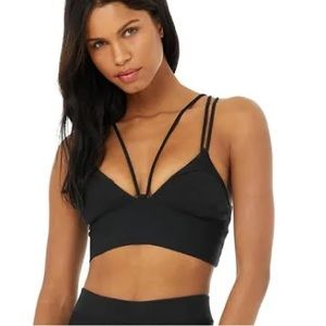 Alo Level Up Sports Bra- Black - XS